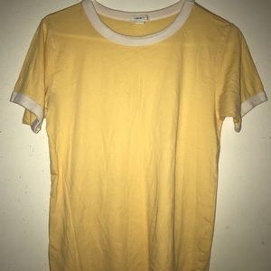 Casual yellow top